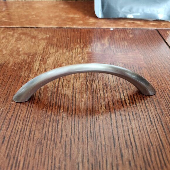 Liberty Tapered Bow Pull-Satin Nickel 3 3/4in-10 pack - Picture 1 of 7